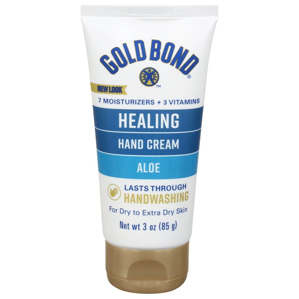 Gold Bond Hand Cream, Healing, Aloe