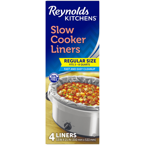 Reynolds Slow Cooker Liners, Regular Size