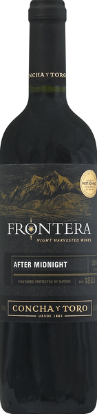 Frontera Red Wine, After Midnight, Central Valley, Chile, 2015