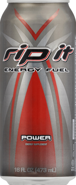 Rip It Energy Fuel, Power