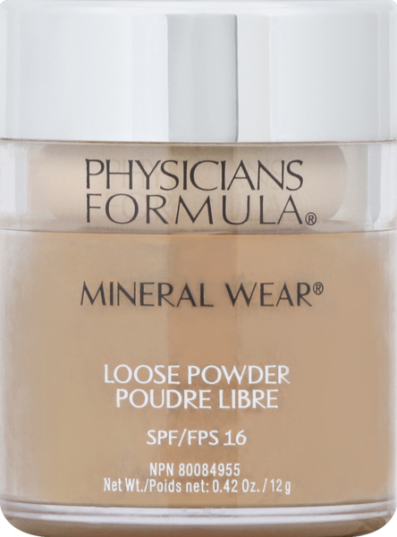 Physicians Formula Loose Powder, Medium Beige PF10950, SPF/FPS 16