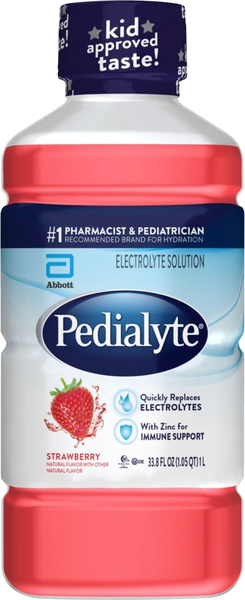 Pedialyte Electrolyte Solution, Strawberry