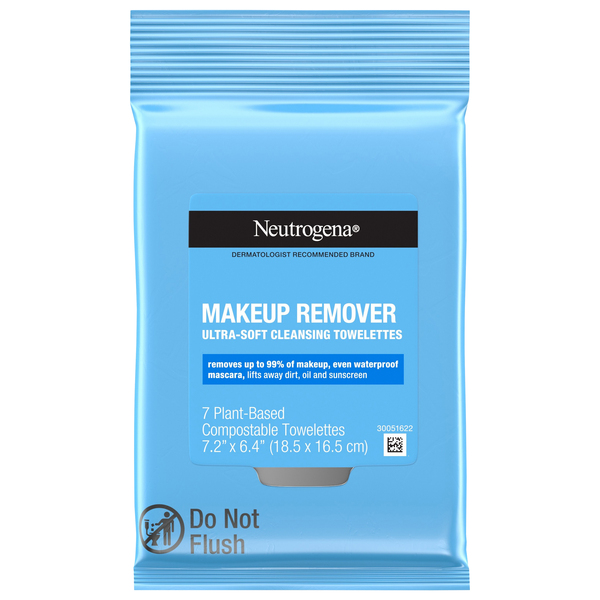 Neutrogena Towelettes, Cleansing, Make-Up Remover
