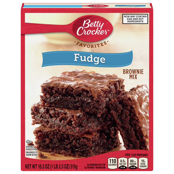 Betty Crocker Brownie Mix, Fudge