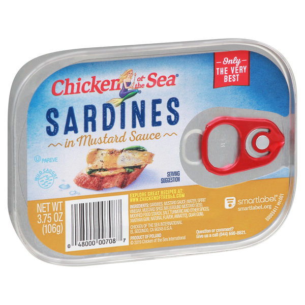 Chicken of the Sea Sardines in Mustard Sauce