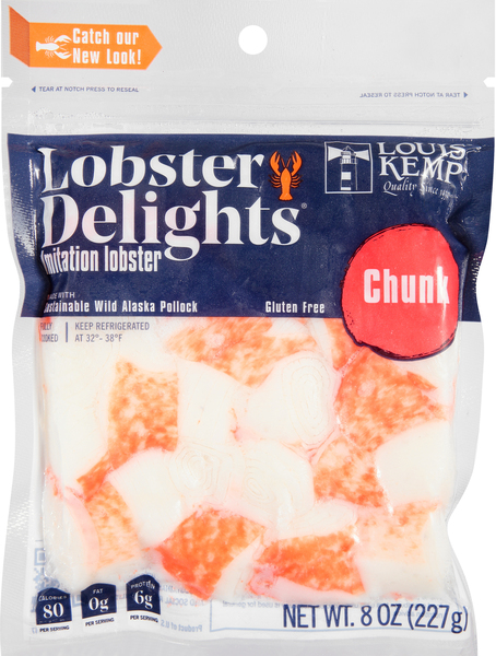 Louis Kemp Imitation Lobster, Chunk