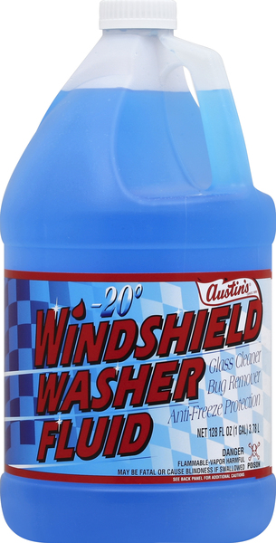 Austins Glass Cleaner, Windshield Washer Fluid