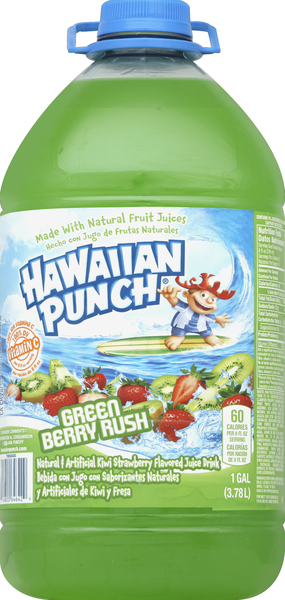Hawaiian Punch Flavored Juice Drink, Green Berry Rush « Discount Drug Mart