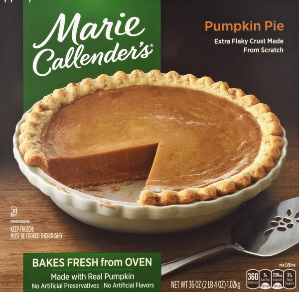 Marie Callender's Pie, Pumpkin