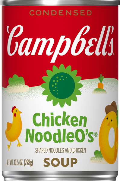 CAMPBELLS Soup, Condensed, Chicken Noodle O's