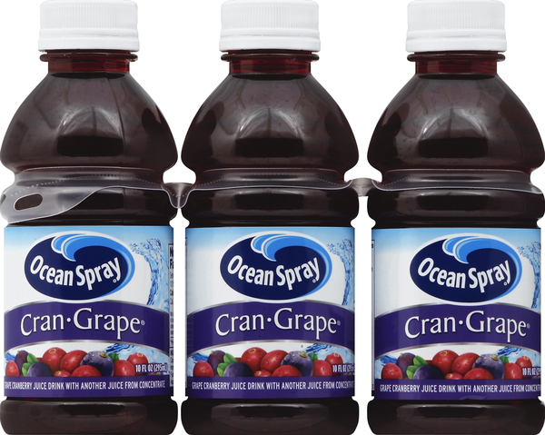 Ocean Spray Juice Drink, Cran-Grape