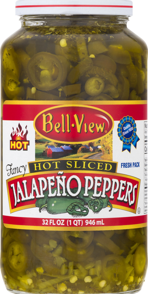 Bell View Jalapeno Peppers, Hot Sliced, Fresh Pack