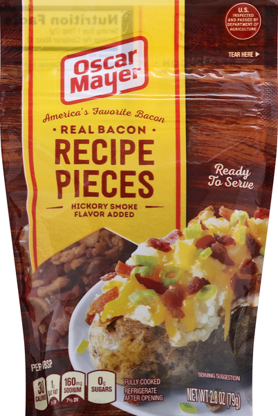 Oscar Mayer Bacon, Real, Recipe Pieces