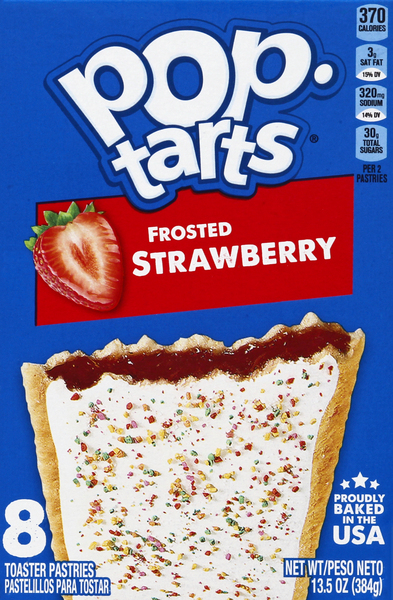 Pop-Tarts Toaster Pastries, Frosted Strawberry