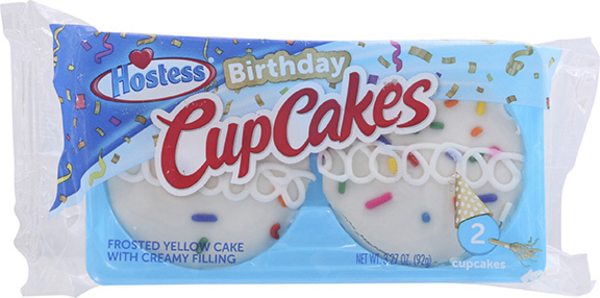 Hostess Cup Cakes, Birthday