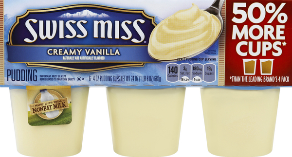 Swiss Miss Pudding, Creamy Vanilla