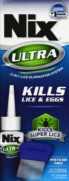 Nix Lice Elimination System, 2-in-1, Pesticide Free « Discount Drug Mart