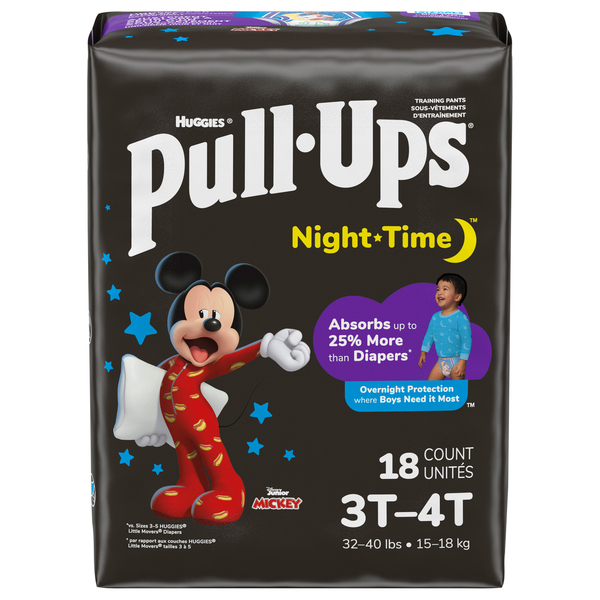 Pull-Ups Training Pants, Disney Pixar Toy Story, 3T-4T (32-40 lbs)