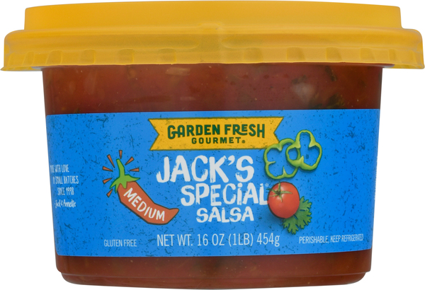 Garden Fresh Gourmet Salsa, Jack's Special, Medium