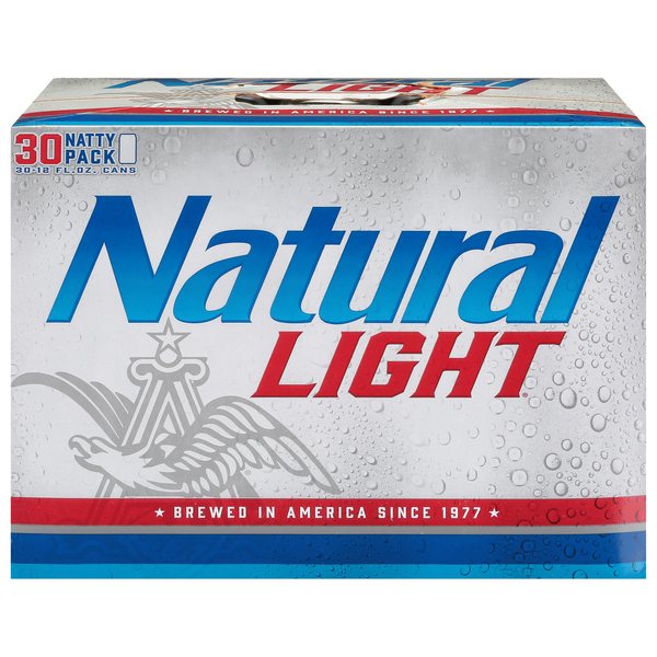 Natural Light Beer, 30 Natty Pack