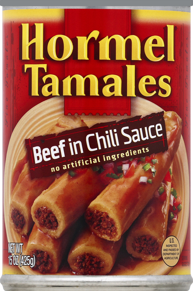 Hormel Tamales, Beef in Chili Sauce