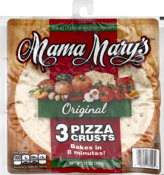 Mama Mary's Pizza Crusts, Original