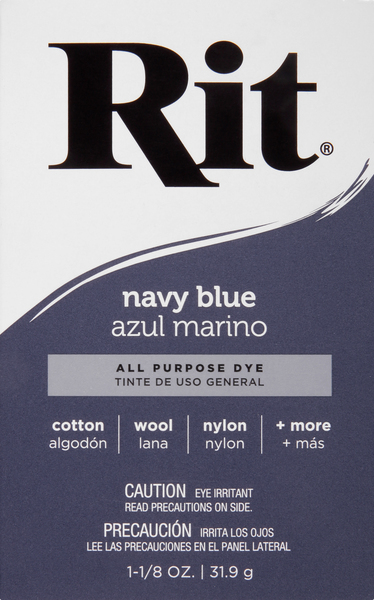Rit All Purpose Dye, Navy Blue