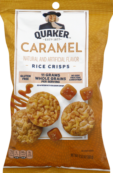 Quaker Rice Crisps, Caramel