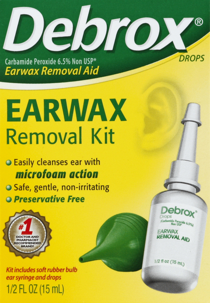 Debrox Earwax Removal Kit, Drops