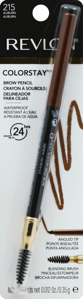 Revlon Brow Pencil, Waterproof, Soft Brown 210