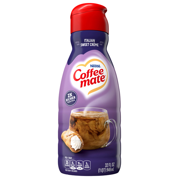 Coffee-Mate Creamer, Non-Dairy, Italian Sweet Creme