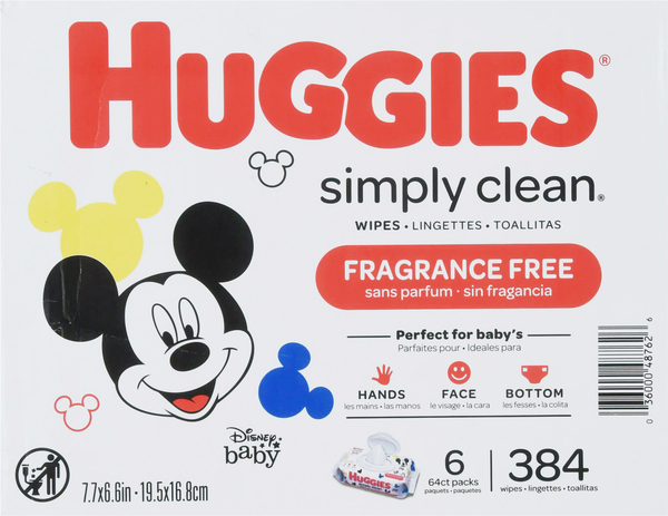 Huggies Wipes, Disney Baby, Fragrance Free
