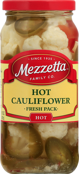 Mezzetta Cauliflower, Hot, Fresh Pack