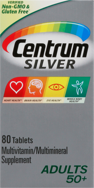 Centrum Multivitamin/Multimineral, Adults 50+, Tablets