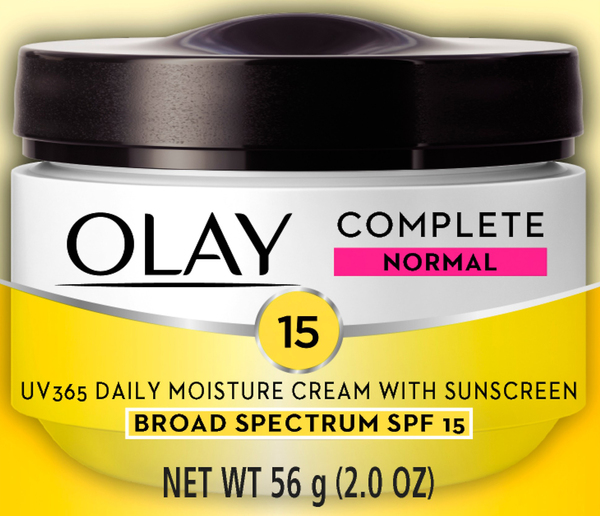 Olay Moisture Cream, Daily, with Sunscreen, Normal, Broad Spectrum SPF 15