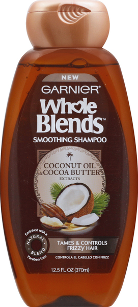 Whole Blends Shampoo, Smoothing, Coconut Oil & Cocoa Butter Extracts