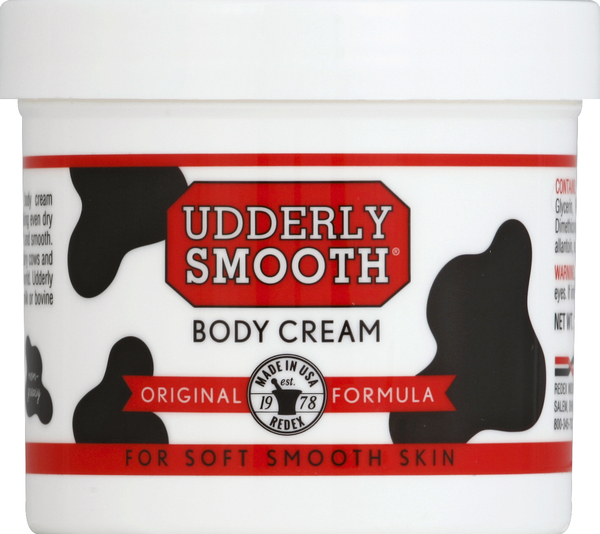 Udderly Smooth Body Cream, for Soft Smooth Skin