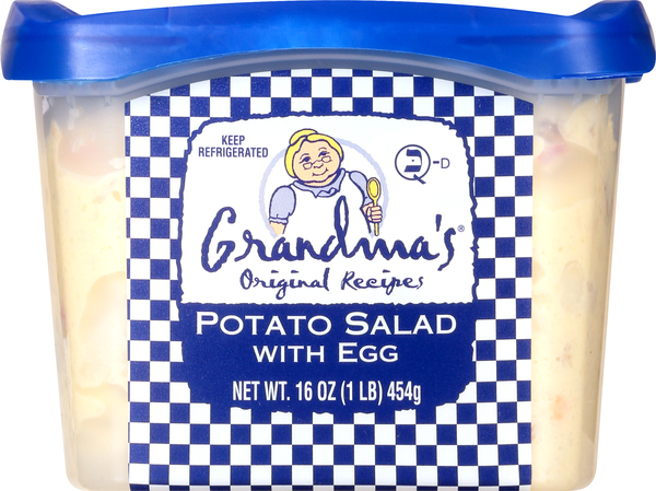 Grandmas Original Recipes Potato Salad, with Egg