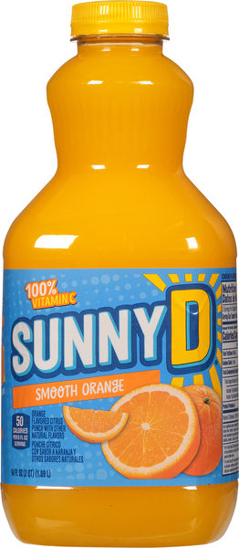 Sunny D Juice, Smooth Orange