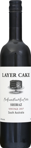 Layer Cake Shiraz, South Australia, Vintage 2017