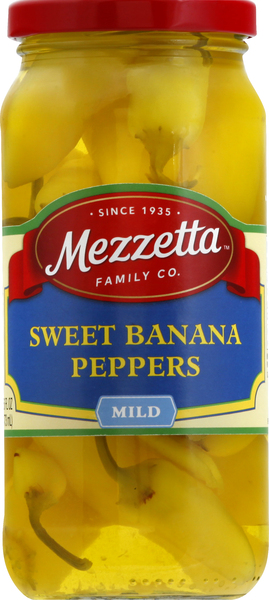 Mezzetta Sweet Banana Peppers, Mild