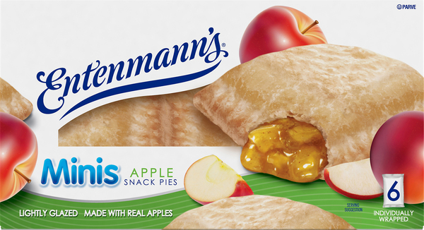 Entenmann's Snack Pies, Apple, Minis
