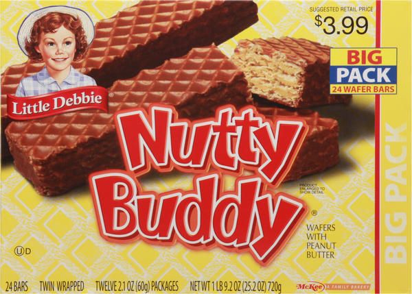 Little Debbie Nutty Bars, Big Pack