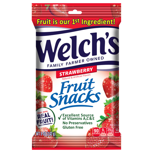 Welch's Fruit Snacks, Strawberry