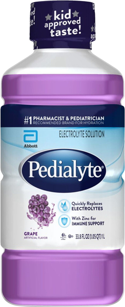 Pedialyte Electrolyte Solution, Grape