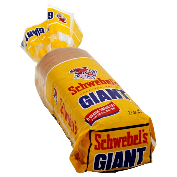 Schwebels Bread, Enriched, Giant