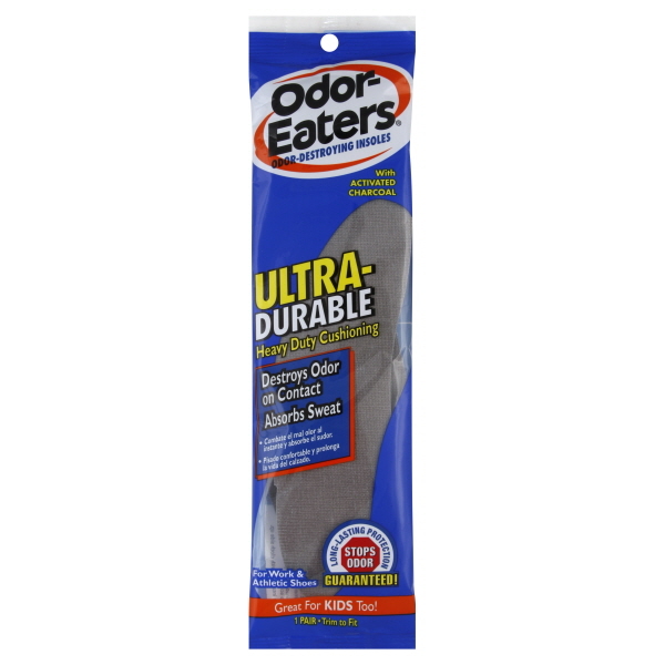 Odor-Eaters Insoles, Odor-Destroying, Ultra-Durable, Trim to Fit