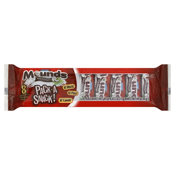 Mounds Candy Bars, Dark Chocolate