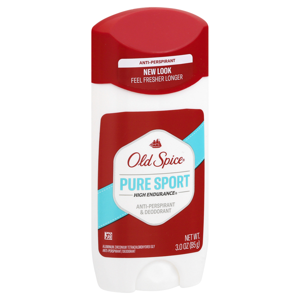 Old Spice Anti-Perspirant & Deodorant, High Endurance, Pure Sport