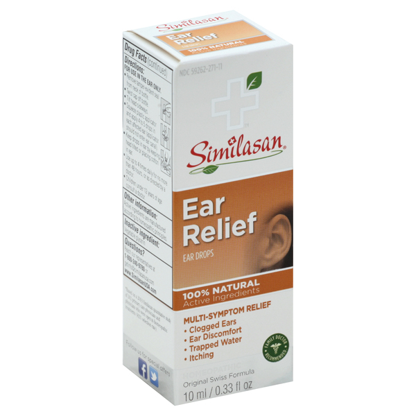 Similasan Ear Drops, Ear Relief